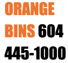 bin rental Vancouver from Orange Bins